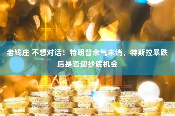老钱庄 不想对话！特朗普余气未消，特斯拉暴跌后是否迎抄底机会